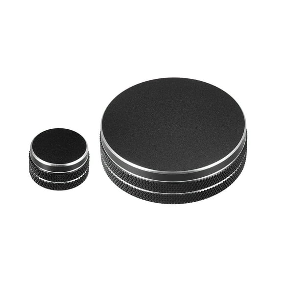 Unique Bargains Center Console Multimedia Control Button Cover for Cadillac CT6 XT4 XT5 XT6 2019 2020 Black (Set of 2)