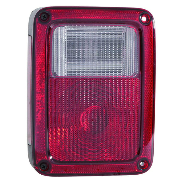 KAI New OEM Replacement Passenger Side Tail Light Assembly, Fits 2007-2017 Jeep  Wrangler 