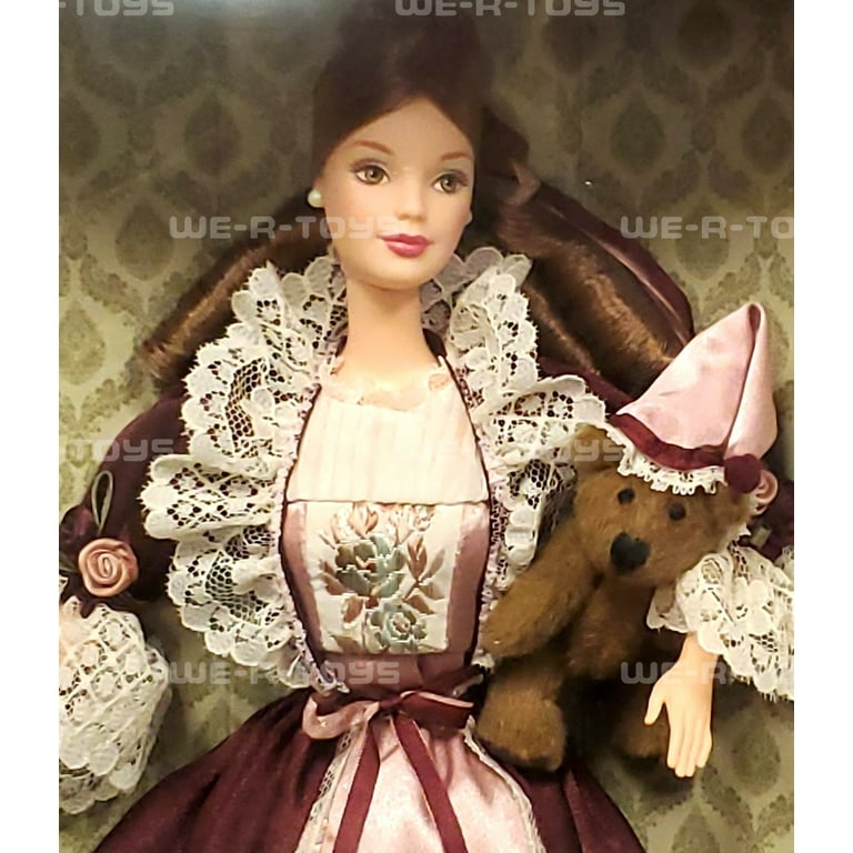 Mattel 1999 Victorian Barbie Doll with Movable Arms & Cedric