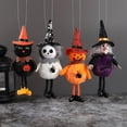 thumbnail image 5 of Black cat Colgante de calabaza para Halloween, adorno de muñeca, muñecas de calavera de bruja, fiesta de diciembre, 5 of 5