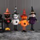 thumbnail image 5 of Witch Colgante de calabaza para Halloween, adorno de muñeca, muñecas de calavera de bruja, fiesta de diciembre, 5 of 5