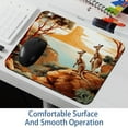 thumbnail image 6 of Kangaroo Gaming Mousepad Square, 8.3x9.8 Inch Non-Slip Rubber Bottom Printed Mouse Mat for Office and Gaming, 6 of 6