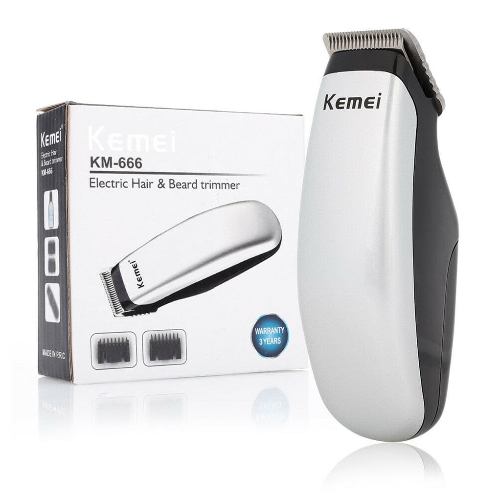 Hair Clippers, Cordless Hair Trimmer, Mini Hair Cutting Kit with 3 Guide  Combs, Portable Battery Powered Hair Trimmer - Walmart.com