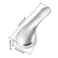 thumbnail image 2 of Unique Bargains Poignée de Robinet à Levier 40mm Cartouche Électroplaquée Kit de Robinet à Levier Unique 2 Pcs, 2 of 4