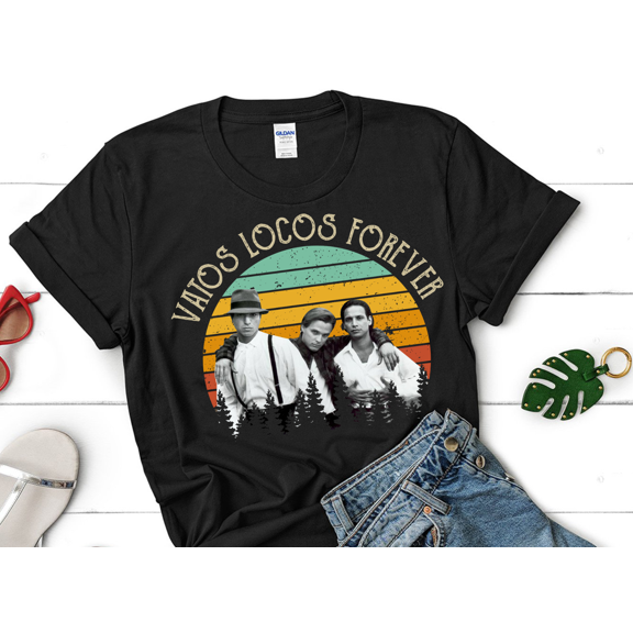 Blood In Blood Out Vatos Locos Forever Movie Vintage T-Shirt, Vatos Locos Shirt, Blood in Blood Out Shirt, Gift Tee For You And Friends