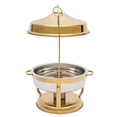 thumbnail image 2 of Wildnix Chafing Dish with 9.5QT Capacity, Stainless Steel Food Warmer with Alcohol Fuel Holder, Keeps Food Warm or Cold, Ideal for Parties, Banquets, and Buffets, 2 of 6