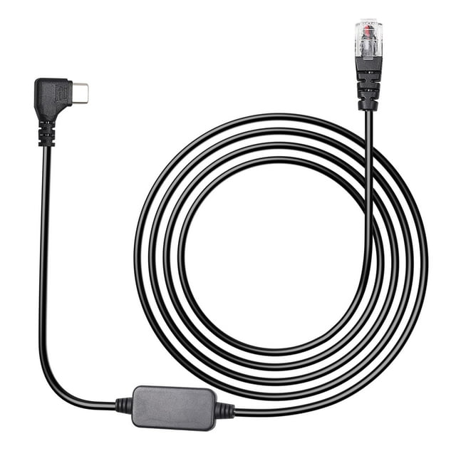 Cable de alimentación Hodeoo USB-C a RJ11 de 2 m para Escort Uniden Beltronics