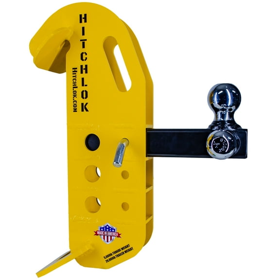 HitchLok Skid Hitch Attachment for Skidsteer, Tractor 5,000/20,000lb Capacity. Made in The USA