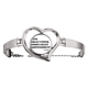 thumbnail image 1 of Un gran poder conlleva una gran responsabilidad Pulsera pulsera de joyería en forma de corazón Unbranded M, 1 of 3
