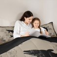thumbnail image 6 of Feelyou Rustic Fish Print Bedding Comforter Set for Men, Western Happy Christmas Twin Comforter Sets, Hippie Wildlife Animal Reversible Bedding Set, Breathable Home Decor, 2 Pieces, 6 of 9