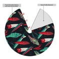 thumbnail image 6 of Cauagu 30" Christmas Tree Skirt Fishing Lure Pattern Christmas Tree Decorations Tree Mat for Xmas Decorations Occasion Holiday Home Decor -30", 6 of 7