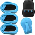 thumbnail image 1 of Fishing Rod Clip – 4Piece Rack Organizer, Portable Elastic Accessory, Pole Mount Attachment | Bank Shore Pier Pool Ice Saltwater Surfing Travel Gear for Anglers Fishermen Sports Lovers Adventures, 1 of 7