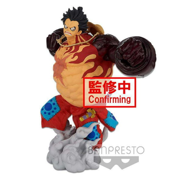 One Piece World Figure Colosseum 3: Super Master Stars Piece Gear 4 Luffy Collectible PVC Figure (The Original)