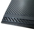 fankhu 75x125mm 3K Carbon Fiber Plate Panel Sheets DIY Composite