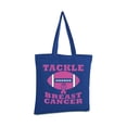 thumbnail image 2 of Awkward Styles Tackle Breast Cancer Tote Bag Breast Cancer Ribbon Canvas Bag Cancer Support Gifts for Cancer Survivor Breast Cancer Awareness Bag Pink Ribbon Shopping Bag Cancer Awareness Grocery Bag, 2 of 5