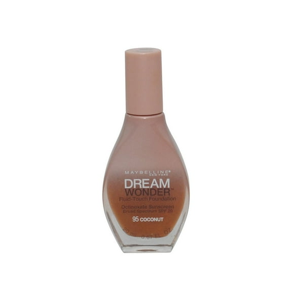 2 PACK- DREAM WONDER FLUID-TOUCH FOUNDATION #95 COCONUT, 2 PACK- MAYBELLINE DREAM WONDER FLUID-TOUCH FOUNDATION #95 COCONUT By Maybelline