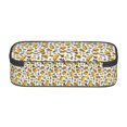 thumbnail image 5 of Uemuo Cute Bee Printed Large Pencil Case, Big Capacity Pencil Pouch Stationery Pen Bag, Storage High Capacity Bag Pouch Holder Box Organizer, Marker Pen Case, 5 of 9