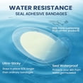 thumbnail image 2 of Povihome Gel Blister Bandages Blister Cushions Water Resistant Hydrocolloid 13 Count  Heel Pack, 2 of 7