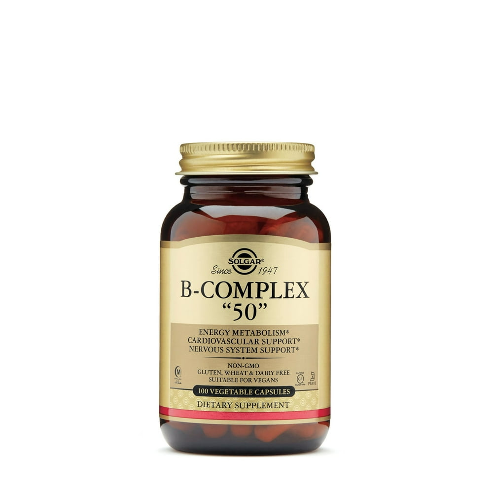 Solgar 50 100 Vegetable Capsules