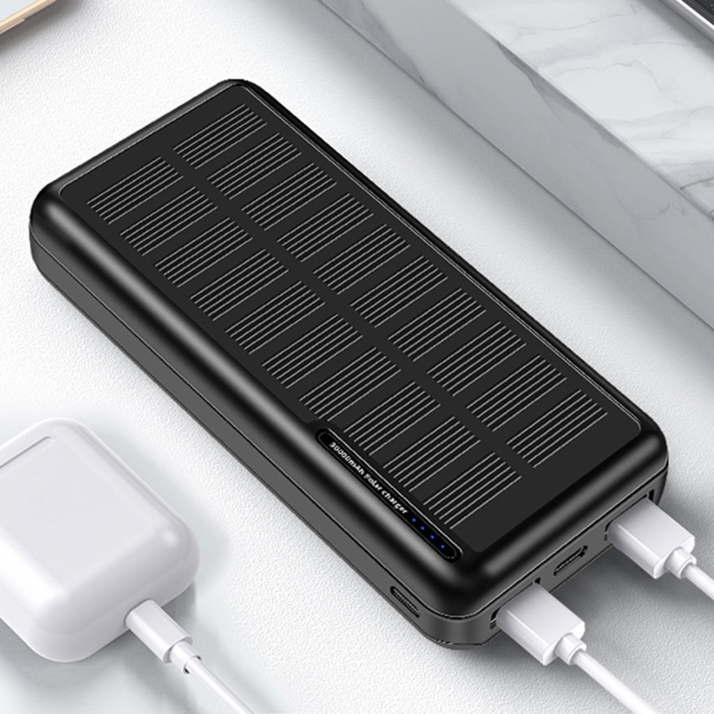 Buy 30000mAh Solar Power Bank for Smart Mobile Phone USB Solar Charger