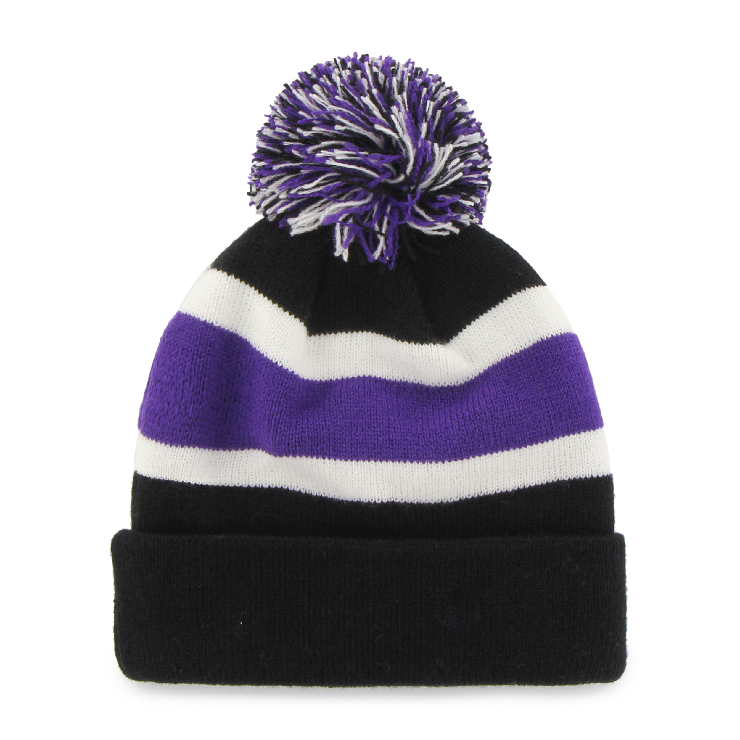 The Ravens Beanie Yarn Pom Pom, Baltimore Ravens