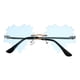 thumbnail image 1 of KAKOWELY Gafas de sol sin montura, gafas de sol rave para mujer, gafas de sol ligeras, gafas de sol de fiesta para adultos, 1 of 4