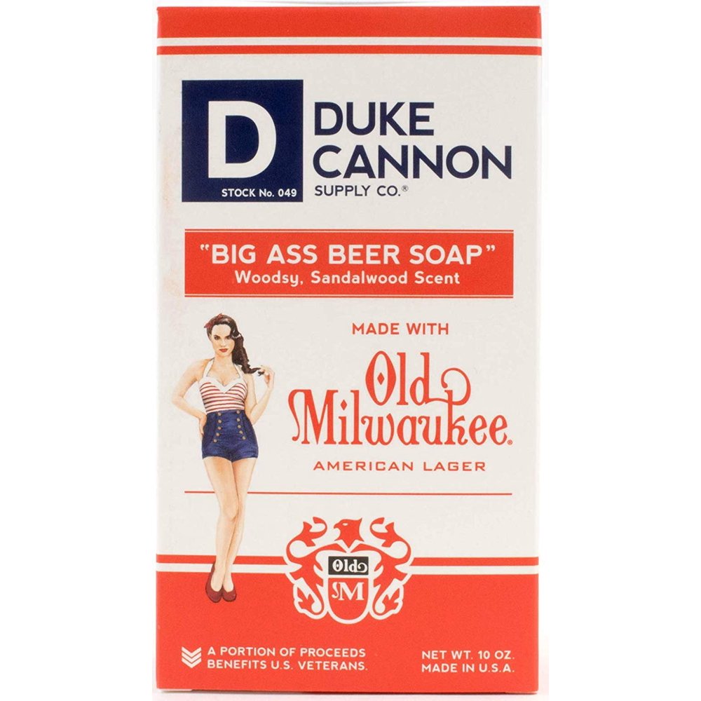 Duke Cannon Beer Soap for Men, 10 oz. in Limited Edition Pinup Girl