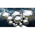 thumbnail image 4 of Stainless Steel Gazing Ball Seamless Mirror Balls Sphere Hollow for Outdoor Garden Ornament Decoration (53mm/ 63mm/ 88mm/ 96mm/ 97mm) - , 96mm, 4 of 10