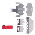thumbnail image 1 of RC Chassis Protector, Lightweight Chassis Protective Plate Stainless Steel Easy To Install with Nylon Cable Tie for  G500 1/10, 1 of 8
