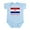 Sky Blue, variant on CafePress - Hrvatska Flag Infant Bodysuit - Baby Light Bodysuit, Size Newborn - 24 Months