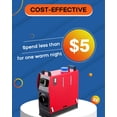 thumbnail image 2 of Danolapsi 5KW /8KW Heater12V, PortableAirwith Remote Control and LCD Screen, ParkingFast Heating Low Noise for Vehicles RV Truck Boat Bus Motorhomes Caravans, 2 of 9