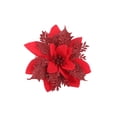 thumbnail image 2 of Flor artificial Kusrkot adorno de belleza rojo Brillo Floral, 2 of 6