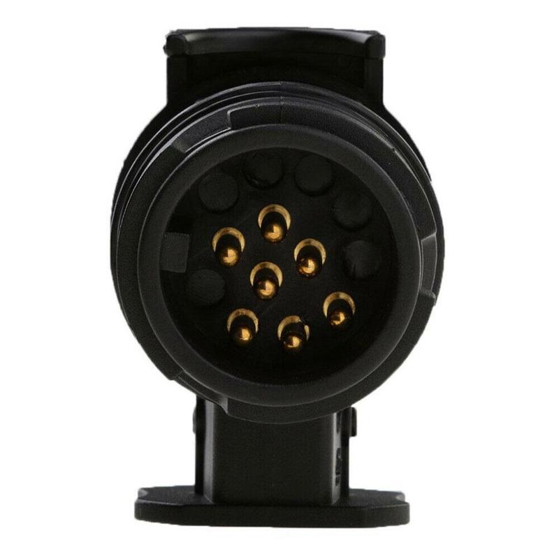 13 Pin To 7 Pin Plug Adapter Car Trailer Truck Caravan Towbar Socket