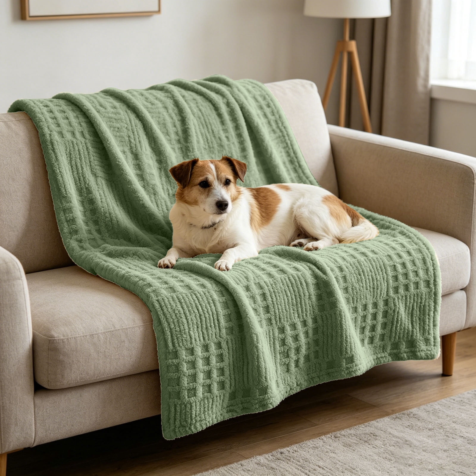 BVCL Blanket Yellow For Soft Polyester Blanket With Knit Pattern Blanket For Couch Bed Crate Machine Washable