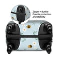 thumbnail image 6 of Uemuo Bee Flower Printed Washable Luggage Cover - Fashion Suitcase Protector Fits 18-32 Inch Luggage -Large, 6 of 9