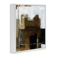 thumbnail image 2 of Stupell Industries Modern Natural Abstract Earth Tones White Framed Giclee Art, 24 x 24, by Danhui Nai, 2 of 8