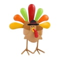 thumbnail image 3 of Colorful Turkey Tea Light Candle Holder Fall Decorations Home Decor for Kitchen Standing, 3 of 9