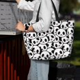 thumbnail image 7 of Xecao Cute Panda for versatile beach bag for women includes zipper pockets and waterproof material, ideal for vacations and adventures., 7 of 7