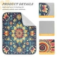 thumbnail image 4 of Pet Cooling Pad Foldable Self Cooling Mat Breathable Pet Cushion Sleep Pad for Dogs and Cats Vintage Mandala Pattern M, 4 of 9