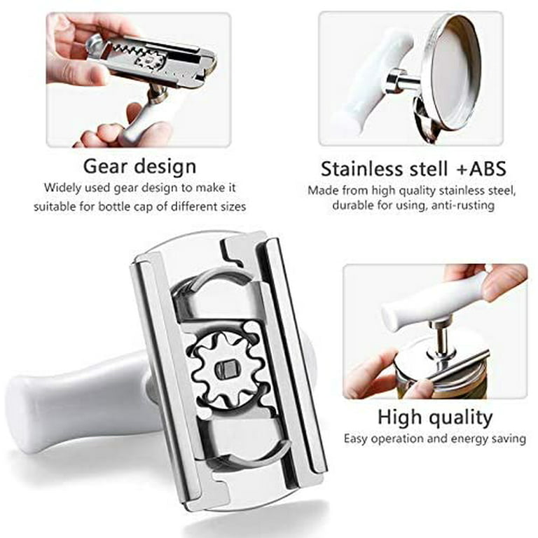 Dropship 1pc, Can Opener, 304 Stainless Steel Jar Opener, All Metal  Construction Adjustable Jar Opener, Can Bottle Opener Gripper, For Weak  Hand, Elderly, Arthritis, Child to Sell Online at a Lower Price