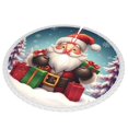 thumbnail image 2 of Faldas para árbol de Navidad de 30 pulgadas, tapete para árbol de Navidad para vacaciones de invierno, falda para árbol de Navidad para decoraciones navideñas rústicas, 2 of 8