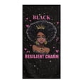 thumbnail image 2 of XYZCANDO Car Seat Towel Cover With Black Queen Design, Car Seat Protector for Post Workout and Beach Trips, 2 of 11
