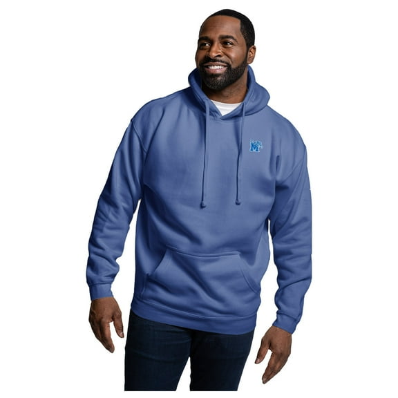 Men's-League Collegiate Wear  Royal Memphis Tigers Essentials 2.0 Fleece Pullover Hoodie