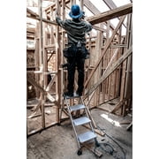 Little Giant Jumbo Step 4-Step Aluminum Type 1AA Step Stool