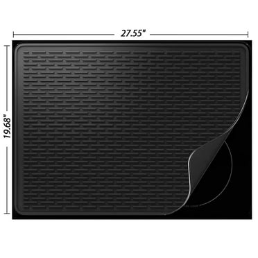 1-PACK,Silicone Stove Top Cover for Electric Stove – Extra Large 28x20in Heat-Resistant Glass Top Protector Mat – Versatile Kitchen Countertop & Cooktop Protector, Easy to Clean & Store.
