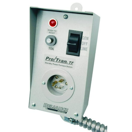 Reliance Controls TF151W Generator Transfer Switches, 1-Circuit, 15 (Best Tone Control Circuit)