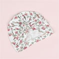 thumbnail image 6 of Baby SweetieCute Turban Hat Cap Beanie Bonnet with Big Bowknot Hospital Hats Knot Headwraps Turbans for Newborn Baby Toddlers Infants, 6 of 6