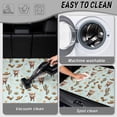 thumbnail image 5 of COEQINE Trunk Mat for SUV, Non-Slip Car Cargo Liner Protective Mat Scratch-proof Washable Dog Seat Cover Fit for SUV, Sedan, Truck, 29" x 39", Highland Cow Cowboy Cactus Blue, 5 of 7
