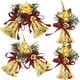 thumbnail image 4 of Adornos navideños, campanas colgantes de Navidad, colgante para árbol de Navidad, 6 uds., 4 of 8