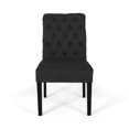 thumbnail image 5 of Tufted Dining Rolltop Chair Set of 2, 5 of 9